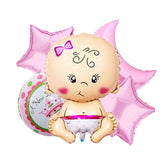 Its a Girl Foil Balloon Set