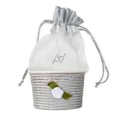 Fancy Cup Organza Pouches Pack of 10