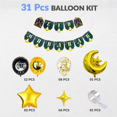 Eid Mubarak Balloon Kit