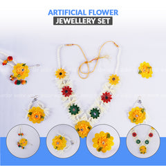 Artificial Flower Jewellery Set for wedding