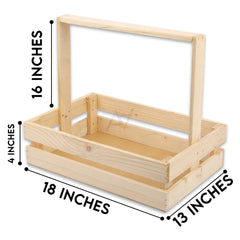 Wooden Baskets Set of 5