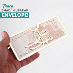 Shadi Mubarak Acrylic Envelopes