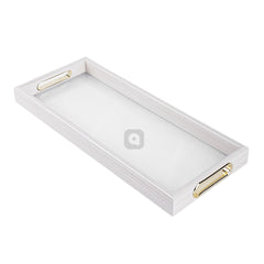 Set of 3 - Fancy Plastic Serving Trays