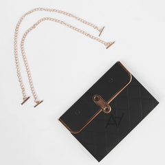 Quilted Flower Gift Boxes with Golden Chains 1 Pcs