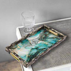 Wedding Tray Square Shape 2 Pcs Set