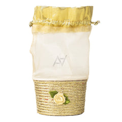 Fancy Cup Organza Pouches Pack of 10