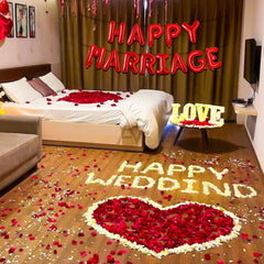 Happy Marriage Foil Balloon 13 Pcs Set