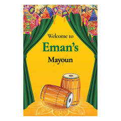 Customize Welcome Board for Mayoun