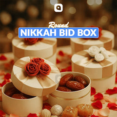 Pack of 12 – Nikkah Bid Boxes for wedding , nikkah cermony