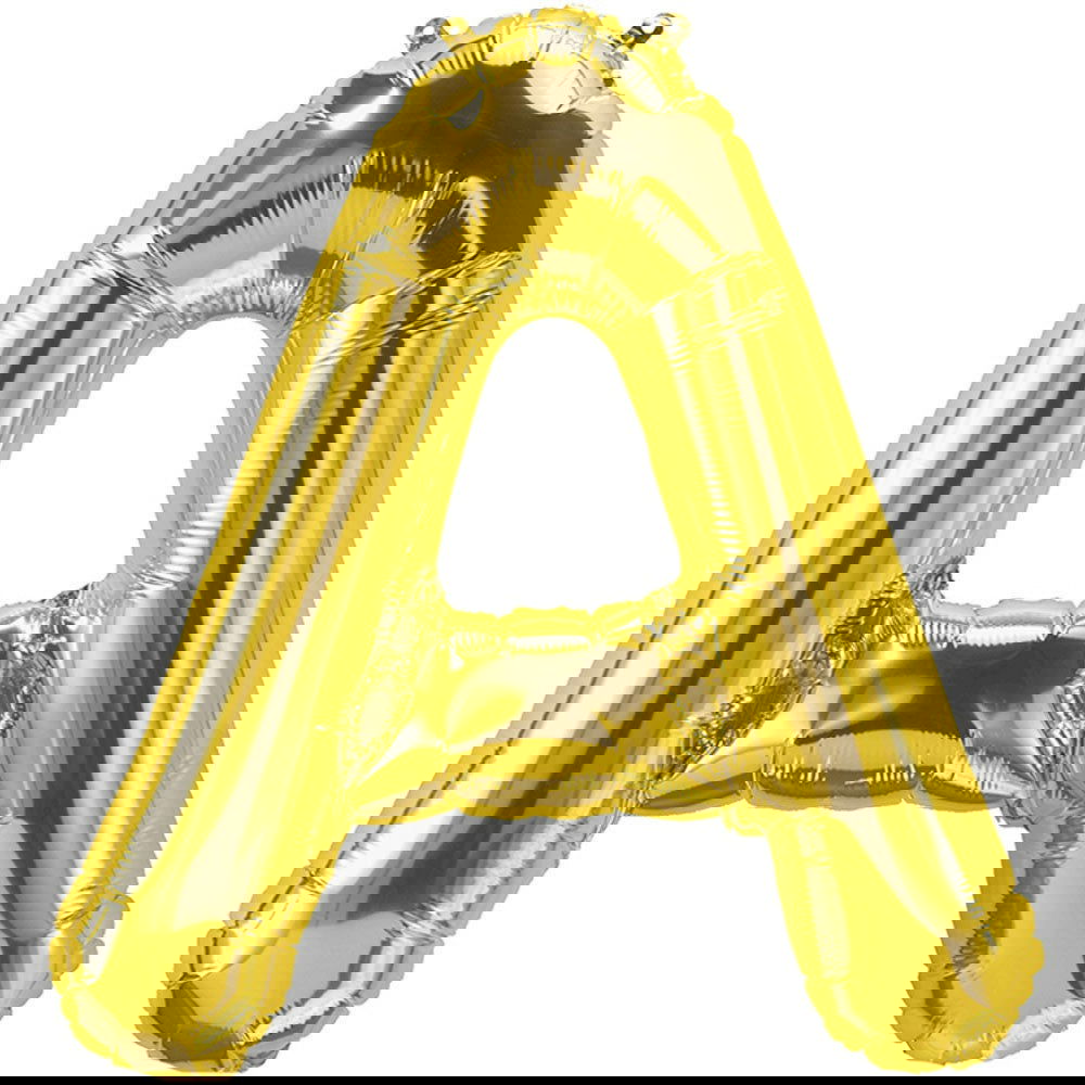 16-Inch "A" Letter Foil Balloon - ardor