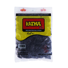 Kaiyue Purple blackish Color Latex Balloon