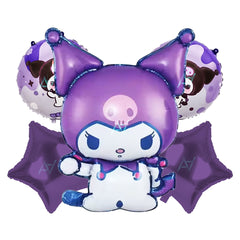 Pack of 10 - Sanrio Foil Balloons - 5 pcs Set - Ali Akbar decoration