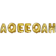 Aqeeqah Foil Balloon Golden Color - ardor