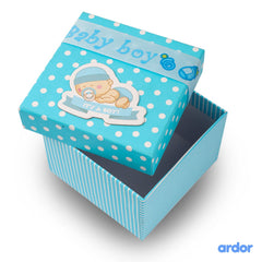 Baby Boy - 250 Grams Birth Announcement Mithai Boxes - ardor