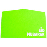 Fluorescent Green Eid Envelopes - ardor