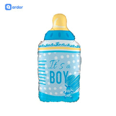 Its a Boy Feeder Shaped Foil Balloon - ardor
