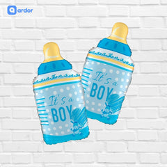 Its a Boy Feeder Shaped Foil Balloon - ardor