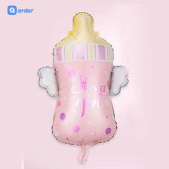 Its a Girl Feeder Shaped Foil Balloon - ardor