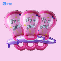 Its a Girl pacifier Foil Balloon - ardor