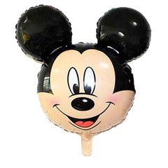 Mickey Mouse Face Foil Balloons - ardor
