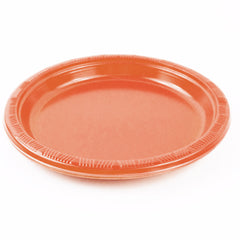 Plain Plastic Plates 10 Pcs