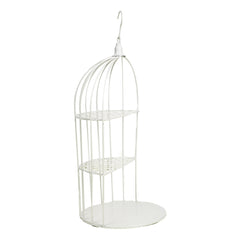 White Cage Cup Cake Stand - ardor