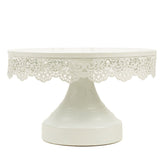 White Small Cake Stand - ardor