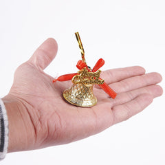 Artificial Christmas Bell 6 Pcs For Christmas Party Decor