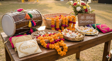 Wedding Decoration Items in Pakistan – Mehndi, Dholki & Nikkah Guide - Aliakbardecoration