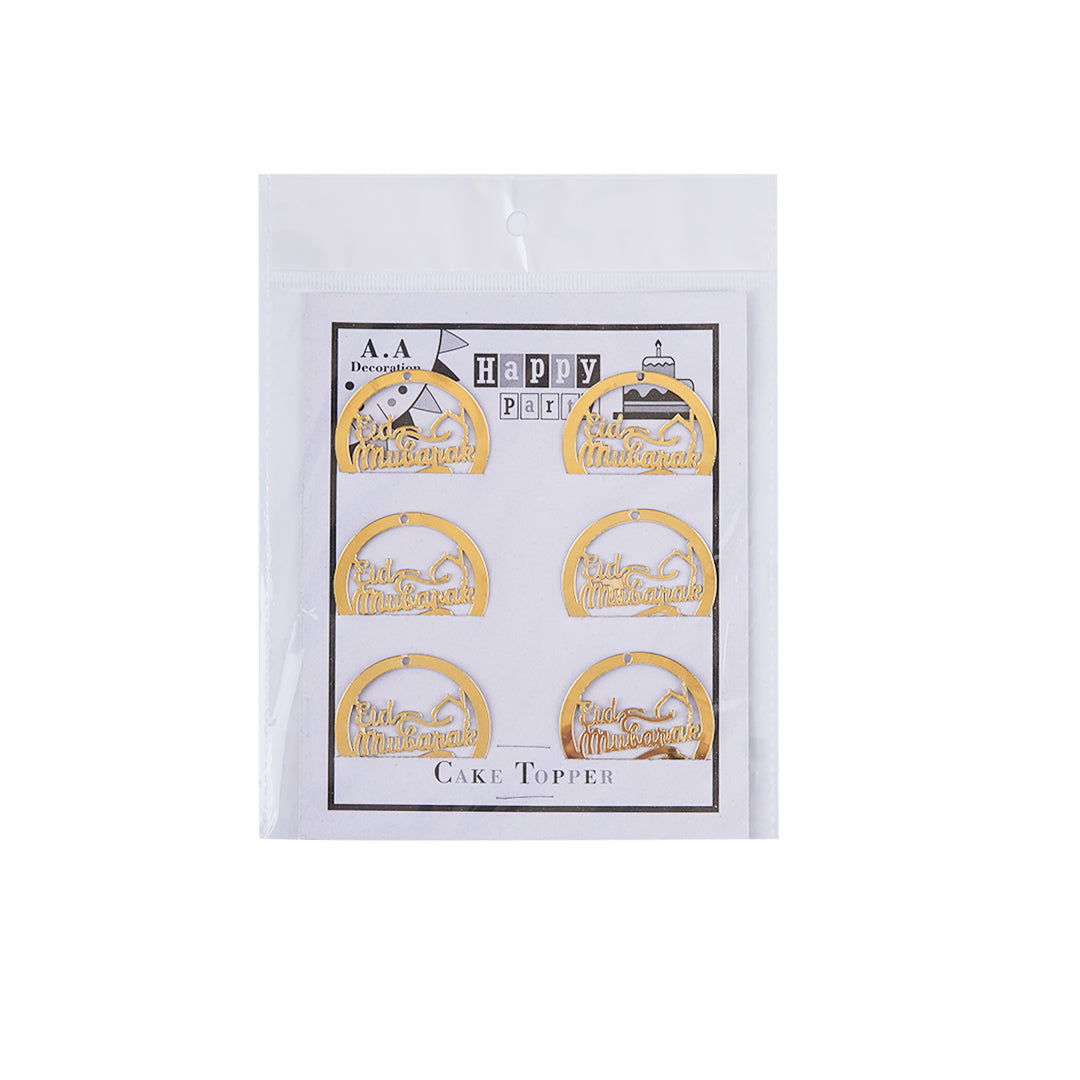 Pack of 6 - Eid Mubarak Hanging