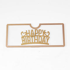 Happy Birthday Acrylic Envelopes