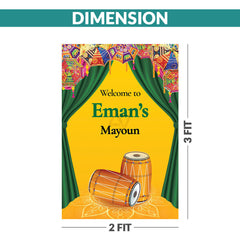 Customize Welcome Board for Mayoun