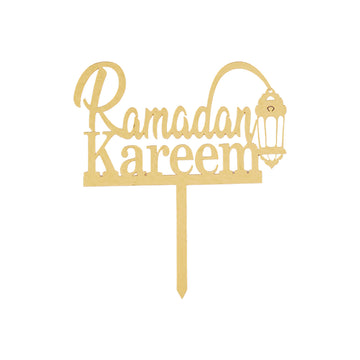 Ramadan Mubarak Acrylic Cake Topper