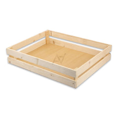 Wooden Baskets Set without Handle 5 Pcs Set