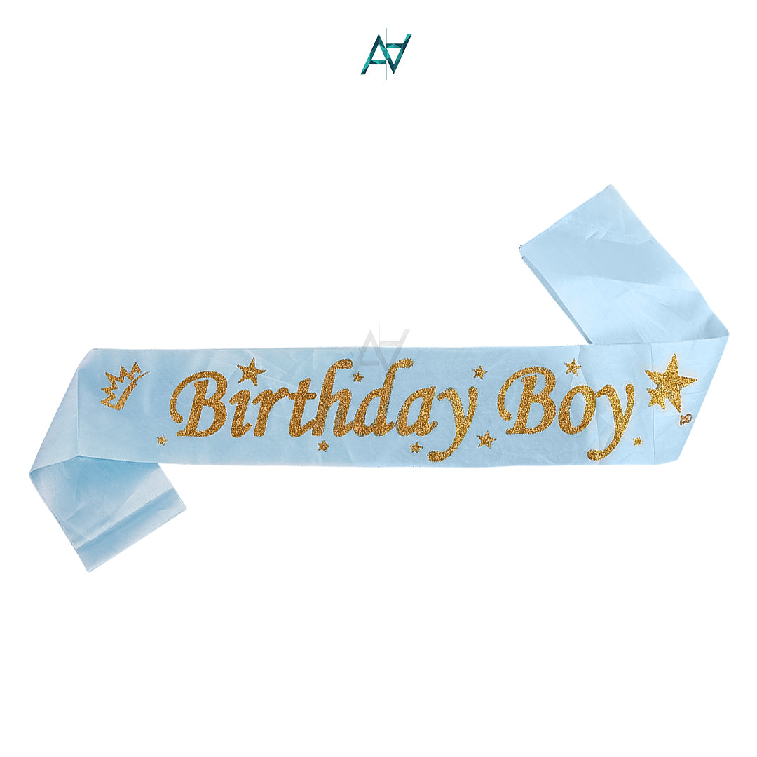 Birthday Boy Sashes – Multi Color Party Accessories