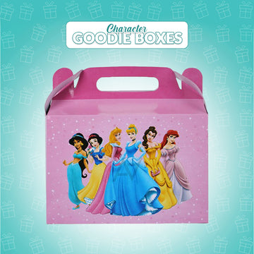Pack of 10 - Princess Theme Goodie Boxes - Ali Akbar Decoration