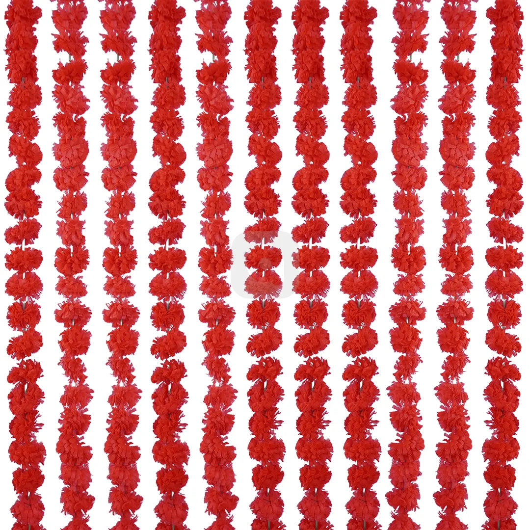 Pom Pom Garland - Lari for Mehndi Mayon Dholki Decoration - Aliakbardecoration