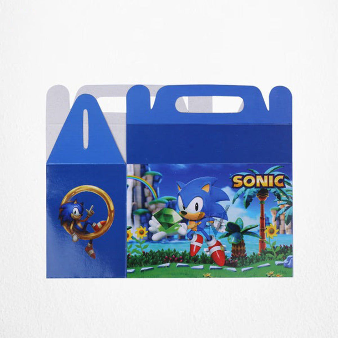Pack of 10 - Sonic Theme Goodie Boxes - Ali Akbar Decoration