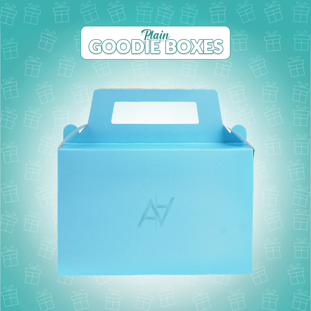 Pack of 10 - Sky blue Goodie Boxes | Perfect for Parties & Events – Ali Akbar Decoration