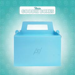 Pack of 10 - Sky blue Goodie Boxes | Perfect for Parties & Events – Ali Akbar Decoration