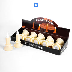 LED Candle Lamps – 12 Pcs Flameless Candle Lights for Home & Events