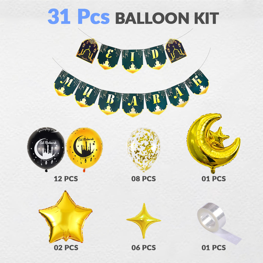 Eid Mubarak  Balloon Kit