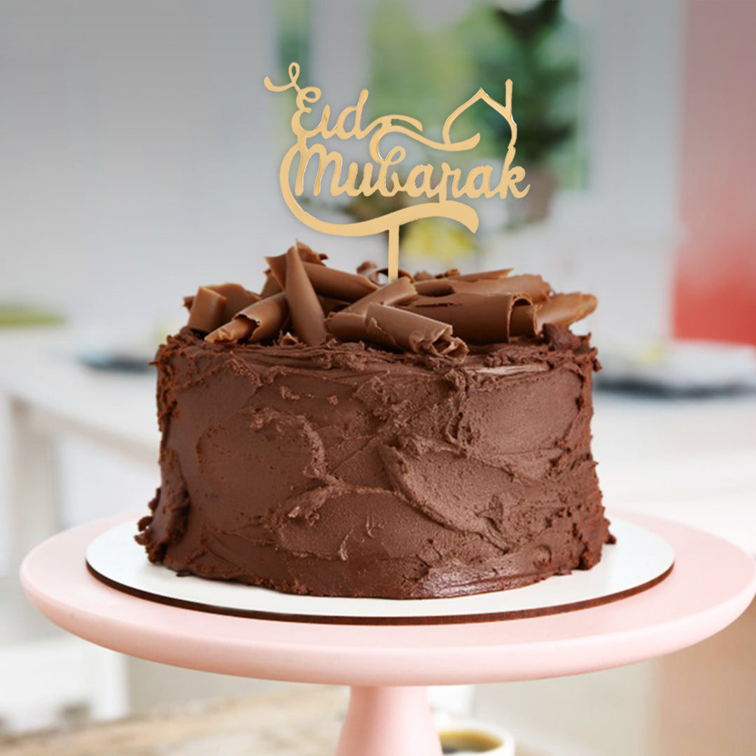 Eid Mubarak Cake Topper