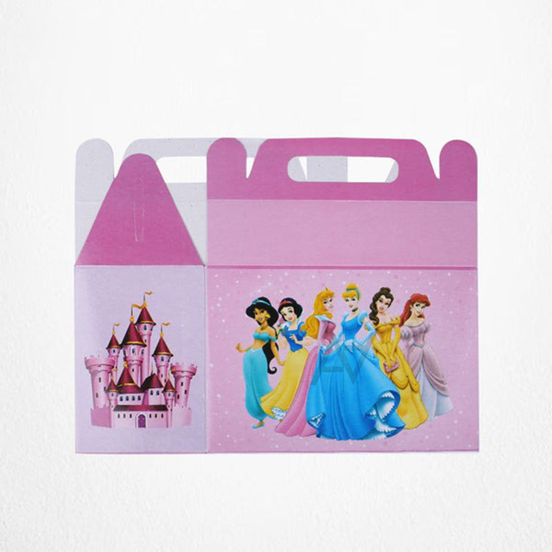 Pack of 10 - Princess Theme Goodie Boxes - Ali Akbar Decoration