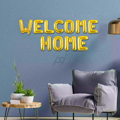 Welcome Home Foil Balloons Set