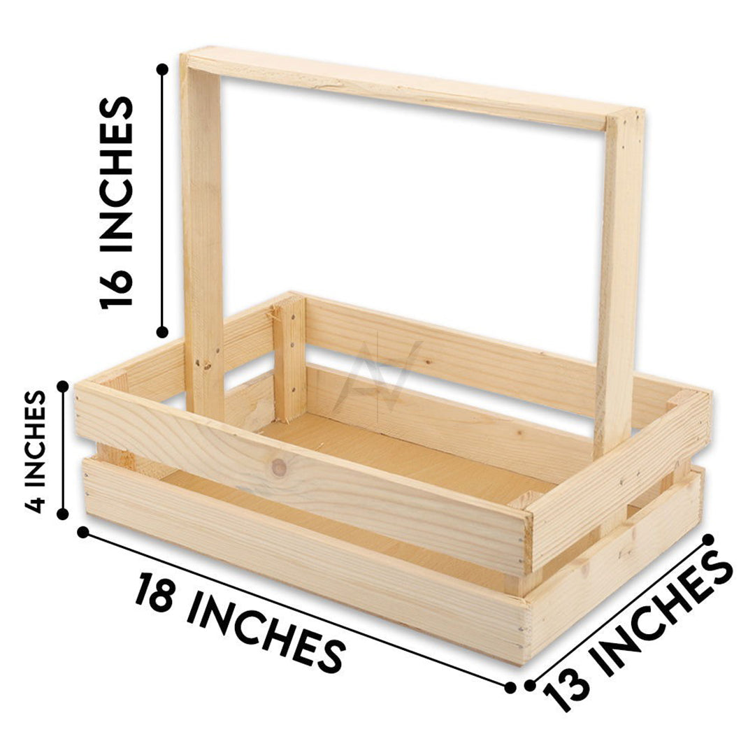 Wooden Baskets Set of 5