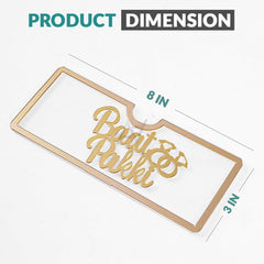 Baat Pakki Acrylic Envelopes