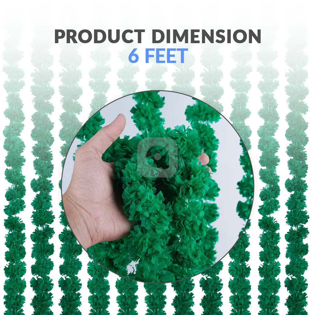 Pom Pom Garland - Lari for Mehndi Mayon Dholki Decoration - Aliakbardecoration