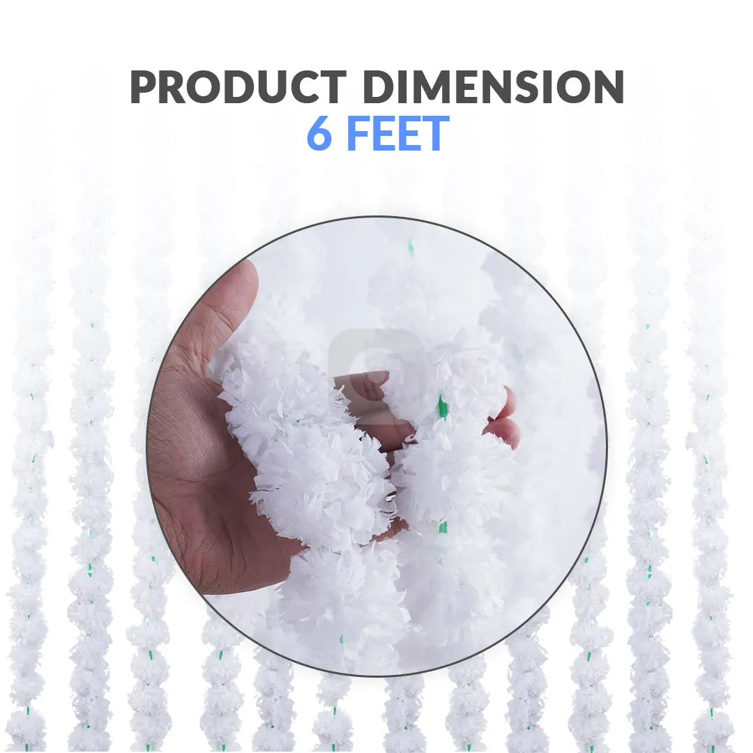 Pom Pom Garland - Lari for Mehndi Mayon Dholki Decoration - Aliakbardecoration