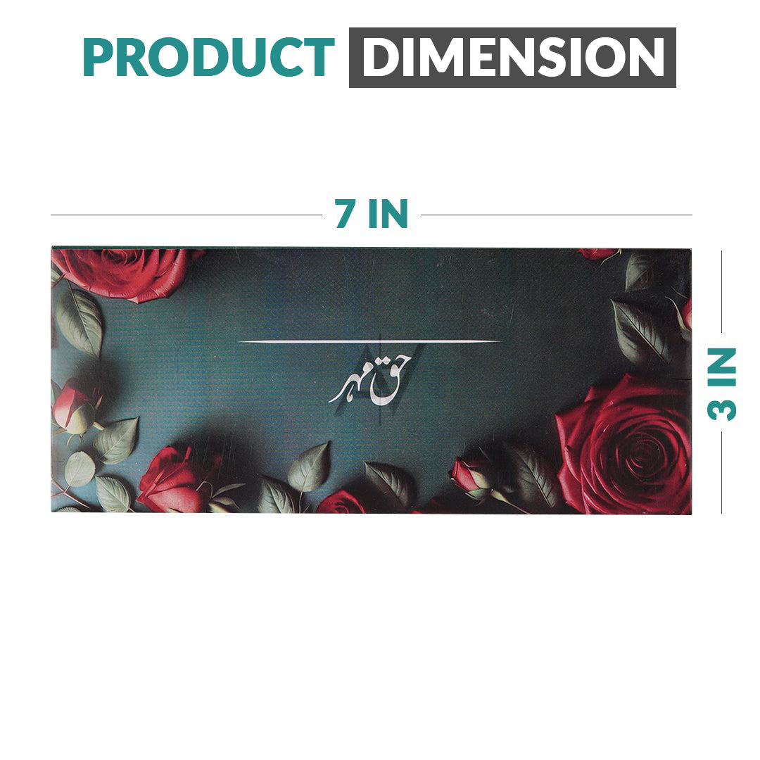 10 Pcs Wedding Envelops Haq Mehar